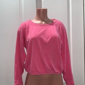 Bobi Los Angeles Pink Long‎ Sleeve sweater
